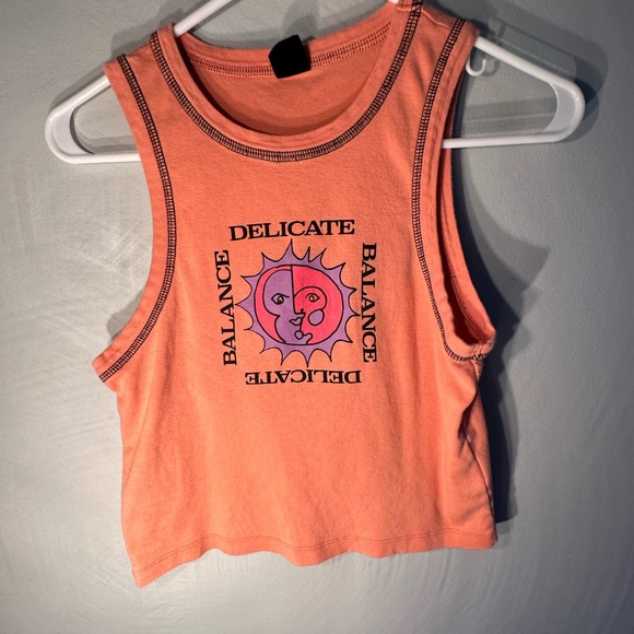 Urban Outfitters Delicate & Balance Fitted Tank Top - Picture 2 of 5